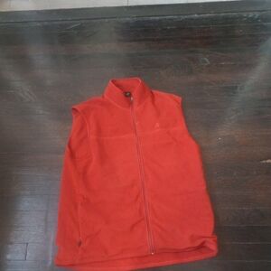 Eastern Mountain Sports Mens Vest Size Large Color Rust Outdoors Cozy Comfort